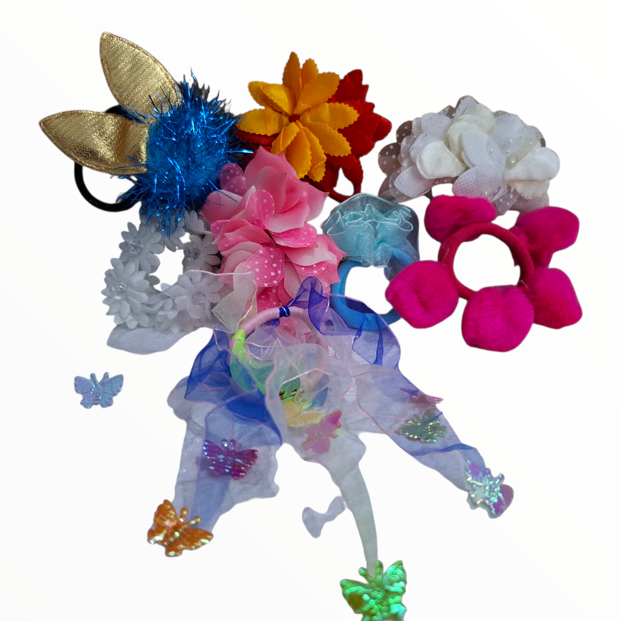 Floral Ponytail FP-01