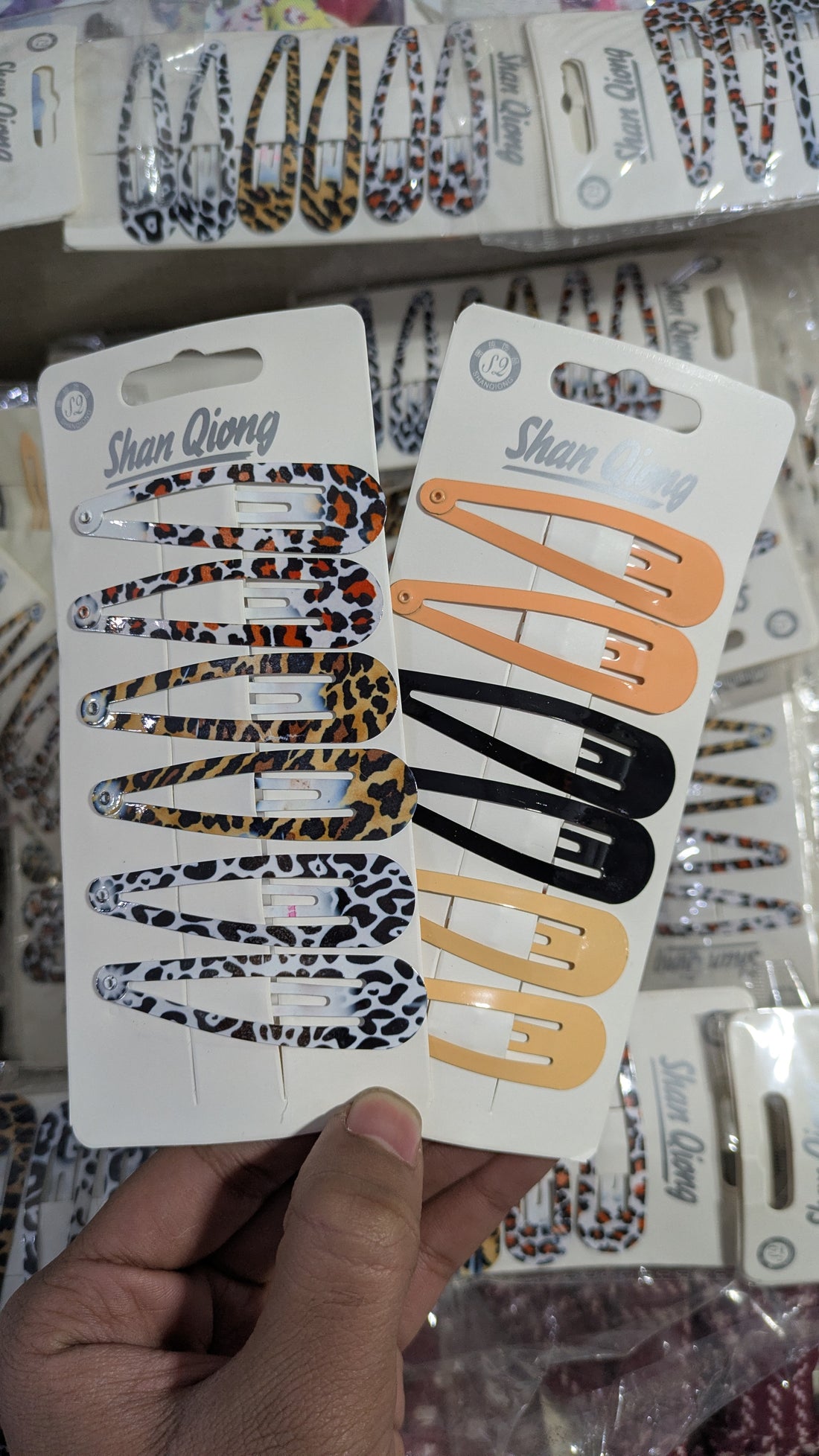 Printed pins card