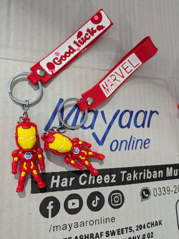 Pack of 2 Iron Man Keychains
